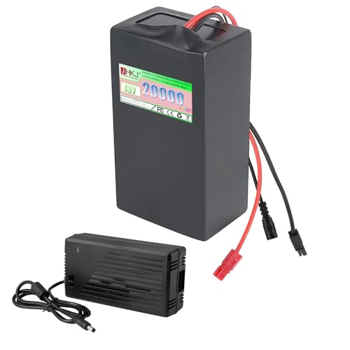 JHKJ 48-Volt-Lithiumbatterie 48 V 20 Ah Lithiumbatterie 48 V 10 Ah 12 Ah 15 Ah Herausnehmbare Batterie 48 V Li-Ionen-Batterie mit Ladegerät 250 W - 1000 W Motoren,48v20ah anderson2 von JHKJ