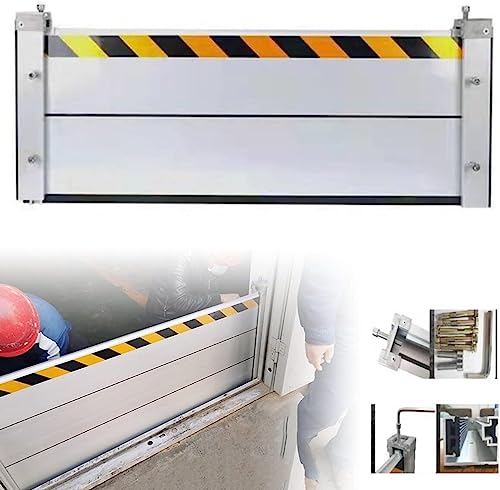 Hochwasserschutz Barriere Mobiler Hochwasserschutz Aluminium Dammbalkensystem,100 cm Wasserabweiser, Hochwasserschutz Kellerfenster, Geeignet FüR Garageneinfahrten, DurchgäNge, StraßEn Usw-100*40cm von JHMYOB