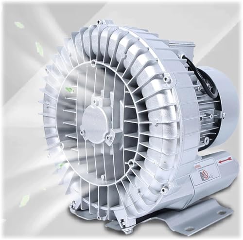 110-V-Vortex-Ringgebläse industrielles regeneratives Gebläse starker zentrifugaler Vortex-Ventilator große Luftstrom-Vakuumpumpe for Belüftung von Aquakulturteichen(120W) von JHOMHF