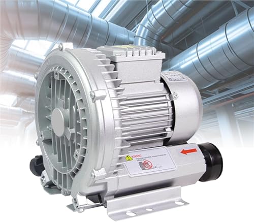 220 V/380 V Seitenkanal-Regeneratives Gebläse ein-/dreiphasiges Wirbelringgebläse for Fabrikbelüftung, Staubentfernung industrielle Vakuumpumpe(220v,370W) von JHOMHF