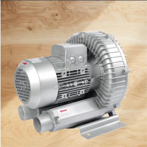 Hochdruck-Regeneratives Gebläse 110 V 50 Hz Industrielle Vakuumpumpe zur Abwasserbelüftung Vortex-Gebläse 0,47 PS 0,5 PS 0,74 PS 1,01 PS 1,49 PS(550W/0.74HP) von JHOMHF