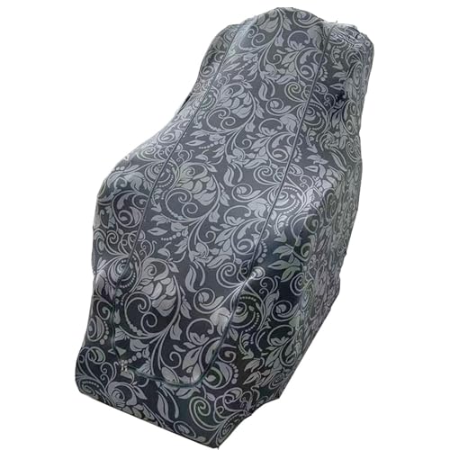 JHOMHF Bezug for Ganzkörpermassagesessel Stretch Stoffschutz for Zero Gravity Recliner und alle Massagesessel langlebig einfach anzubringen waschbar rutschfest(ColorA,Large) von JHOMHF