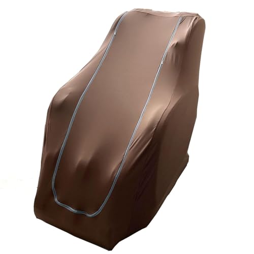 JHOMHF Bezug for Ganzkörpermassagesessel Stretch Stoffschutz for Zero Gravity Recliner und alle Massagesessel langlebig einfach anzubringen waschbar rutschfest(ColorC,Large) von JHOMHF