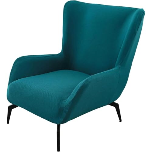 JHOMHF Stretch Sesselbezug for Ohrensessel Mid Century Modern Akzent Sesselbezug for Schreibtischstühle mit hoher Rückenlehne Wohnzimmerstühle elastischer Möbelschutz(ColorC,1 Pack) von JHOMHF