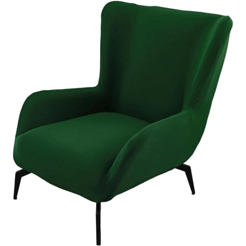 JHOMHF Stretch Sesselbezug for Ohrensessel Mid Century Modern Akzent Sesselbezug for Schreibtischstühle mit hoher Rückenlehne Wohnzimmerstühle elastischer Möbelschutz(ColorD,1 Pack) von JHOMHF