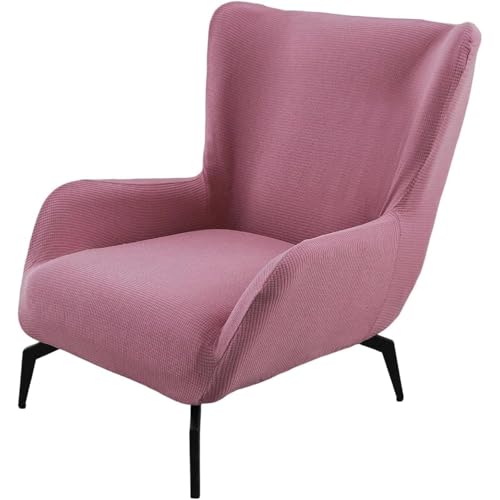 JHOMHF Stretch Sesselbezug for Ohrensessel Mid Century Modern Akzent Sesselbezug for Schreibtischstühle mit hoher Rückenlehne Wohnzimmerstühle elastischer Möbelschutz(ColorF,1 Pack) von JHOMHF