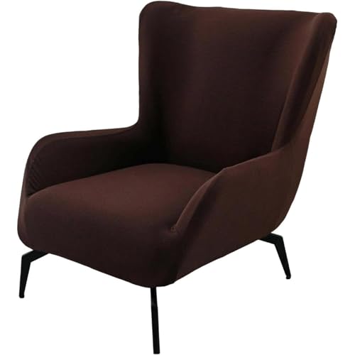 JHOMHF Stretch Sesselbezug for Ohrensessel Mid Century Modern Akzent Sesselbezug for Schreibtischstühle mit hoher Rückenlehne Wohnzimmerstühle elastischer Möbelschutz(ColorH,1 Pack) von JHOMHF