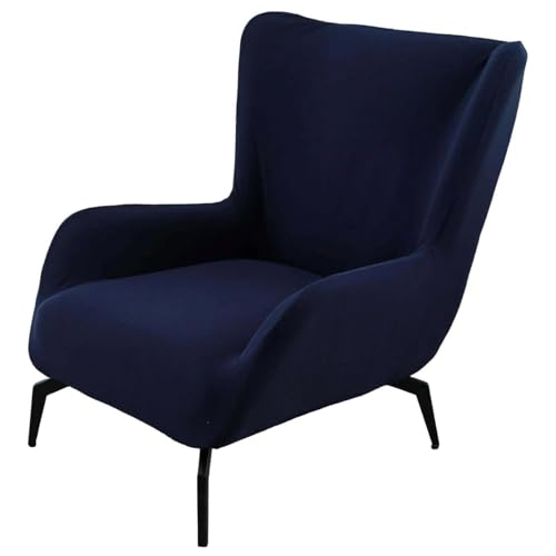 JHOMHF Stretch Sesselbezug for Ohrensessel Mid Century Modern Akzent Sesselbezug for Schreibtischstühle mit hoher Rückenlehne Wohnzimmerstühle elastischer Möbelschutz(ColorL,1 Pack) von JHOMHF