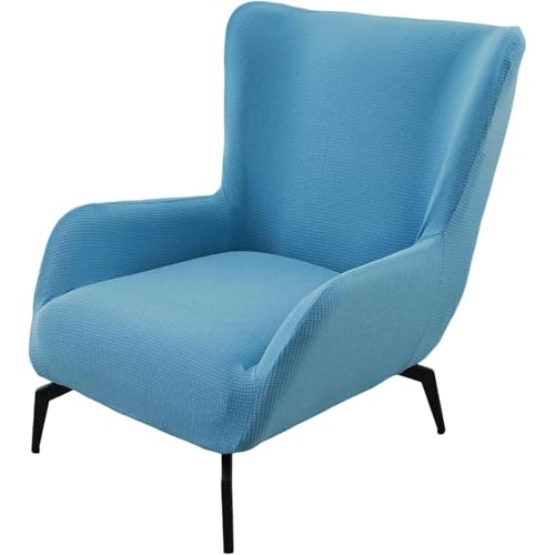 JHOMHF Stretch Sesselbezug for Ohrensessel Mid Century Modern Akzent Sesselbezug for Schreibtischstühle mit hoher Rückenlehne Wohnzimmerstühle elastischer Möbelschutz(Colore,1 Pack) von JHOMHF