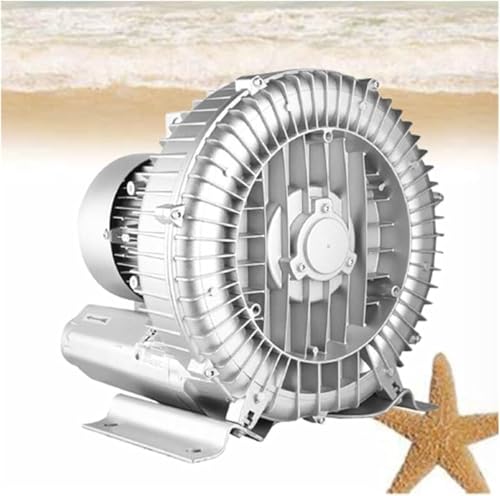 Vortex-Ringgebläse 110V 50 Hz einphasiges regeneratives Gebläse for die Belüftung von Aquarien Teichen Abwasser Sauerstoffversorgung, industrielle Luftpumpe(350W/0.47HP) von JHOMHF