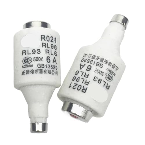 20 stück Sicherung RL6-25 AC/DC 500V R021 RO21 2A 4A 6A 10A 16A RL93 RL96 RL6(16A) von JHPWKRMU