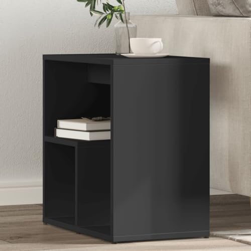 Beistelltisch, Kaffeetisch Konsolentisch Couchtisch Wohnzimmertisch Teetisch Sofatisch Side table Balkontisch Geeignet für Wohnzimmer Schlafzimmer Büro Flur e 2 Stk. Schwarz 50x30x50 cm Holzwerkstoff Beistelltisch, Kaffeetisch Konsolentisch Couchtisch Wohnzimmertisch Teetisch Sofatisch Side table Balkontisch Geeignet für Wohnzimmer Schlafzimmer Büro Flur e 2 Stk. Schwarz 50x30x50 cm Holzwerkstoff von JHQHSM