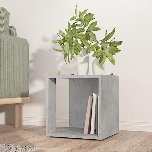 JHQHSM Beistelltisch, Kaffeetisch Konsolentisch Couchtisch Wohnzimmertisch Teetisch Sofatisch Side Table Teetisch Geeignet für Wohnzimmer Büro Schlafzimmer Flur Betongrau 33x33x34,5 cm Holzwerkstoff JHQHSM Beistelltisch, Kaffeetisch Konsolentisch Couchtisch Wohnzimmertisch Teetisch Sofatisch Side Table Teetisch Geeignet für Wohnzimmer Büro Schlafzimmer Flur Betongrau 33x33x34,5 cm Holzwerkstoff von JHQHSM