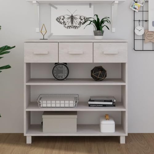 JHQHSM Konsolentisch, Kaffeetisch Beistelltisch Couchtisch Wohnzimmertisch Akzenttisch TV-Tisch Sofatisch Geeignet für Schlafzimmer Flur Büro Wohnzimmer Weiß 90x35x90 cm Massivholz Kiefer JHQHSM Konsolentisch, Kaffeetisch Beistelltisch Couchtisch Wohnzimmertisch Akzenttisch TV-Tisch Sofatisch Geeignet für Schlafzimmer Flur Büro Wohnzimmer Weiß 90x35x90 cm Massivholz Kiefer von JHQHSM