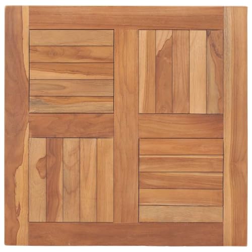 JHQHSM Tischplatte, Ersatztischplatte Esstischplatte Tabletop Ersatzplatte für Tisch Holztischplatte Esstische Geeignet für Restaurant Café Hotel Esszimmer Massivholz Teak 60×60×2,5 cm JHQHSM Tischplatte, Ersatztischplatte Esstischplatte Tabletop Ersatzplatte für Tisch Holztischplatte Esstische Geeignet für Restaurant Café Hotel Esszimmer Massivholz Teak 60×60×2,5 cm von JHQHSM