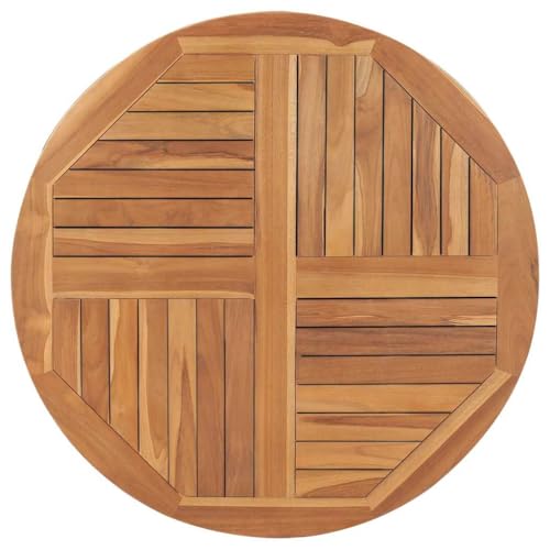 JHQHSM Tischplatte, Ersatztischplatte Esstischplatte Tabletop Ersatzplatte für Tisch Holztischplatte Esstische Geeignet für Restaurant Café Hotel Esszimmer Massivholz Teak Rund 2,5 cm 90 cm JHQHSM Tischplatte, Ersatztischplatte Esstischplatte Tabletop Ersatzplatte für Tisch Holztischplatte Esstische Geeignet für Restaurant Café Hotel Esszimmer Massivholz Teak Rund 2,5 cm 90 cm von JHQHSM