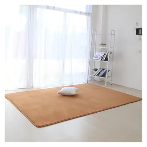 JHSDHYD Teppich, verdickter Korallensamt, rutschfester Teppich, Wohnzimmer-Pad, Couchtisch, Decke, Schlafzimmer, Kissen, Nachttisch, Yoga-Matte (9.100 x 200 cm) von JHSDHYD