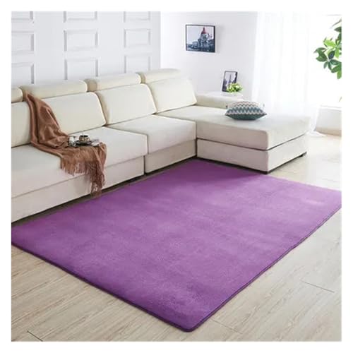 JHSDHYD Teppich Flauschig Korallensamt-Teppich for Wohnzimmer, Couchtisch, Decke, Schlafzimmer, Nachttischmatte, Bettvorleger, Tatami-Yoga-Matte, 140 cm x 200 cm(1,200x200cm) von JHSDHYD