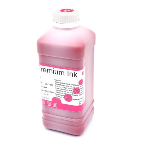 JHTRHZ 1000ml Eco Lösungsmittelkindkompatibel mit DX4 DX5 DX6 DX7 DX10 TX800 XP600 PINTHEADS AUFFÜHREN MIT 5113 4720 I3200 PINTHEADS Kompatibel mit Roland MIMAKI MUTOH -Drucker geeignet(Magenta) von JHTRHZ