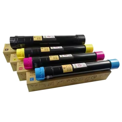JHTRHZ Kompatible Tonerpatrone Kompatibel mit WC 7525 7530 7535 7545 7556 WC 7830 7835 7845 7855 WC 7970 Modelle Ersatz Kompatibel mit 006R01517 006R01518 006R01519 006R015202020(Y) von JHTRHZ