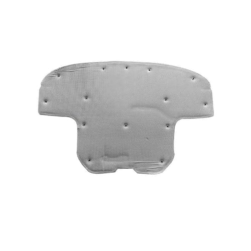 Auto-Motorhauben-Soundpads Wärmeisolierende Baumwoll-Schallschutzabdeckung Für Für GLC X253 C253 250d 2016~2022(Silber) von JHVVBFWF
