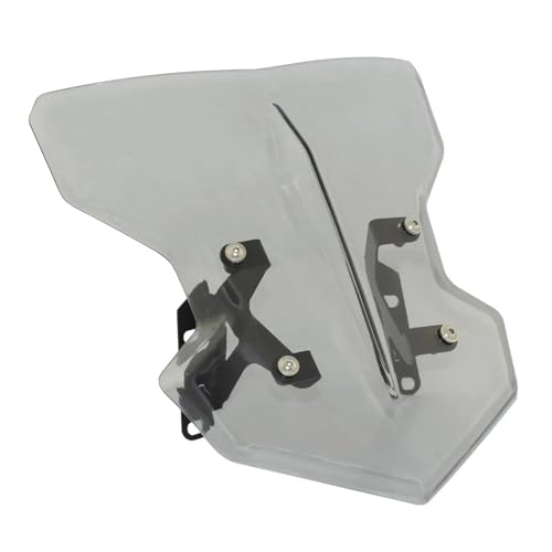 JHVVBFWF Frontscheibe Windschutzscheibe Windschutzscheibe Mit Halterung Für Y&amaha MT-03 MT-25 FZ03 FZ25 RM05 2020 2021 2022 2023 2024(Gray1) von JHVVBFWF