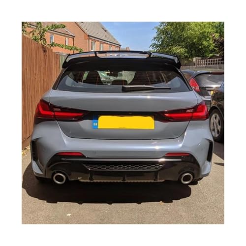 JHVVBFWF Für B&MW 1er F40 M135i 128ti 118D Fließheck Spoiler 2019+ Heckspoiler ABS Gloss Black Carbon Fiber(Carbon Look) von JHVVBFWF