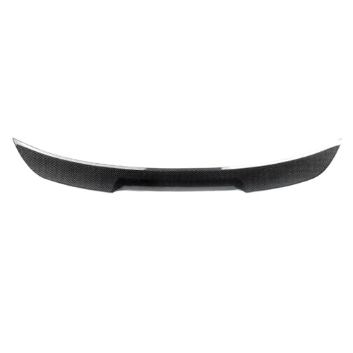 JHVVBFWF Für B&MW 5 Series E60 4-türige Limousine 2004-2009 Auto Glänzend Schwarz M4 Look Heckspoiler Flügel Lippe Carbon Look(M4-Glossy Carbon) von JHVVBFWF