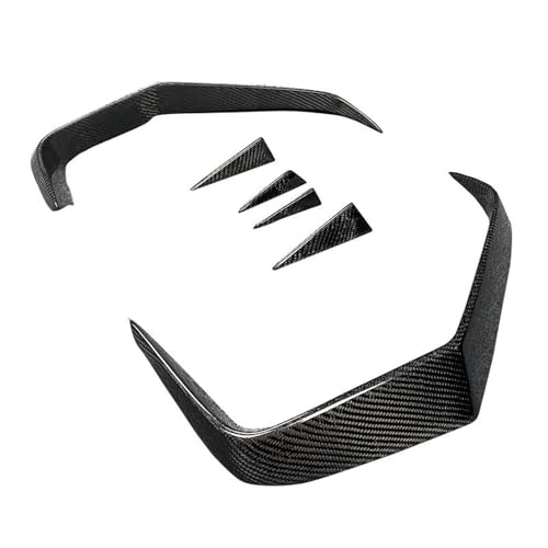 JHVVBFWF Für Infiniti Q60 2017 2018 2019 Modifizierte Carbonfaser-Hecklippe Mit Corner Wind Knife Spoiler(Wind Knife) von JHVVBFWF