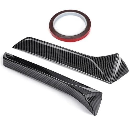 JHVVBFWF Für Seat Für Leon 5F FR Mk3 MK3.5 5-türiger Heckdachflügel Seitenkante Heckklappe Heckklappe Heckklappe Heckklappe Spoilerlippe(Carbon Fiber Look) von JHVVBFWF