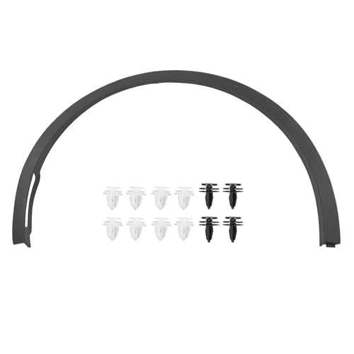 JHVVBFWF Für Tesla für Modell Y 2020 2021 2022 2023 Auto Rad Molding Spritzschutz Reifen Augenbrauenbogen Flare Moulding Auto Rad Augenbraue(Front Left) von JHVVBFWF