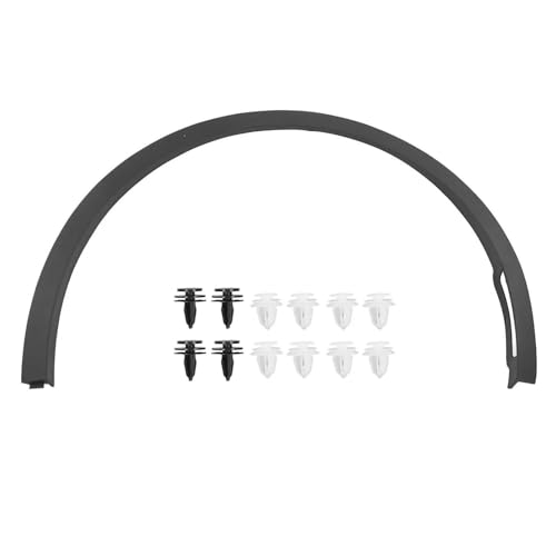 JHVVBFWF Für Tesla für Modell Y 2020 2021 2022 2023 Auto Rad Molding Spritzschutz Reifen Augenbrauenbogen Flare Moulding Auto Rad Augenbraue(Front Right) von JHVVBFWF