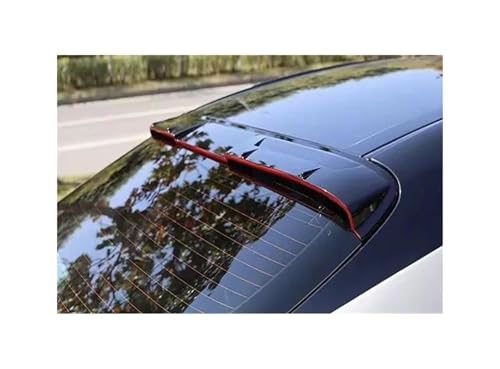 JHVVBFWF Für Toyota Für Camry 2018 2019 2020 2021 2022 Heckscheibe Dachspoiler Flügel Auto Außen Tuning Zubehör(Red and Black) von JHVVBFWF