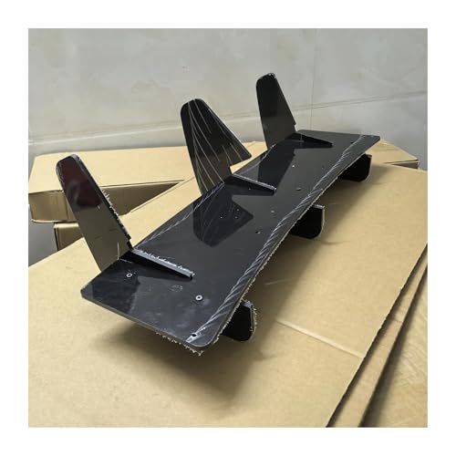 JHVVBFWF Für VW Für Polo MK5 GTI 6R 6C Zwei/Vier Tür 2010-2018 Heckstoßstange Diffusor Splitter Heckspoilerlippe(2015-2018 GTI) von JHVVBFWF