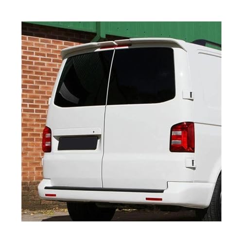 JHVVBFWF Für VW T5 T5.1 T6 T6.1 2003-2023 Spoiler Kofferraum Top Flügel Doppeltür 2 Stücke Zweistufige Heckflügel Körper Modifikation Kit(No Paint) von JHVVBFWF