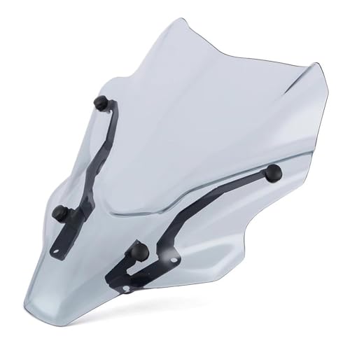 JHVVBFWF Für Y&amaha MT-07 FZ-07 MT07 FZ07 MT FZ 07 2018-2024 2023 2022 2021 Motorrad Windschutzscheibe Windabweiser(2021-2024 Light Gray) von JHVVBFWF
