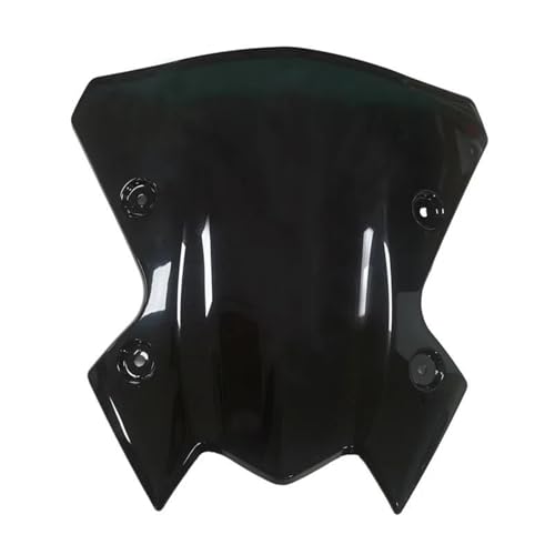 JHVVBFWF Motorrad Windschutzscheibe Windschutzscheibe Front Kunststoff Windschutzscheibe Windabweiser Für Kawasaki Z900 2020 2021 2022 2023(Black) von JHVVBFWF