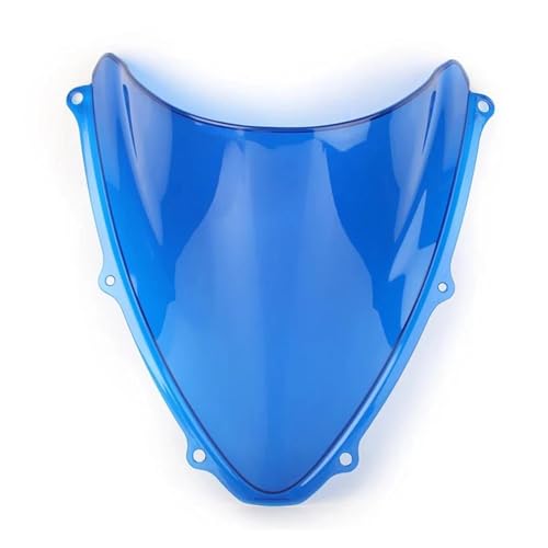 JHVVBFWF Motorrad Windschutzscheibe Windschutzscheibe Windabweiser Windschutzscheibe Für GSXR600 GSXR750 K6 K7 2006 2007 Schilde Deflecto(Blue) von JHVVBFWF