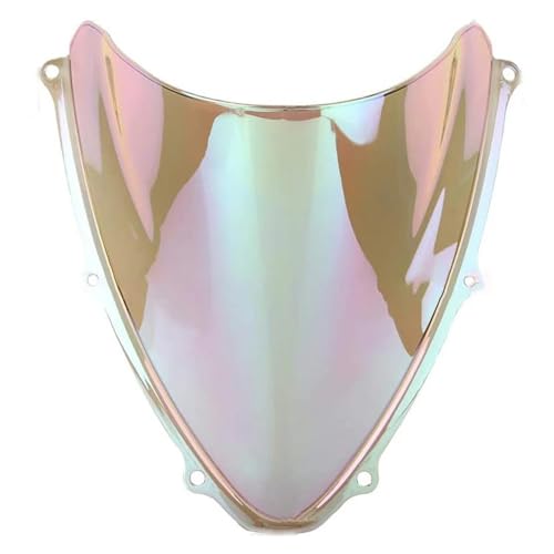JHVVBFWF Motorrad Windschutzscheibe Windschutzscheibe Windabweiser Windschutzscheibe Für GSXR600 GSXR750 K6 K7 2006 2007 Schilde Deflecto(Clear Colour) von JHVVBFWF