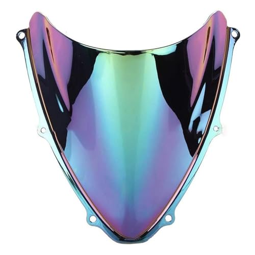 JHVVBFWF Motorrad Windschutzscheibe Windschutzscheibe Windabweiser Windschutzscheibe Für GSXR600 GSXR750 K6 K7 2006 2007 Schilde Deflecto(Silber) von JHVVBFWF