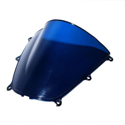 JHVVBFWF Motorrad Windschutzscheibe Windschutzscheibe Windschutzscheibe Für CBR 600RR F5 2005 2006(Blue) von JHVVBFWF