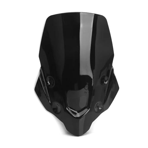 JHVVBFWF Motorradzubehör Windabweiser Für XL750 Transalp XL 750 TRANSALP 2023 2024 Windschutzscheibe Windschutzscheibe Windabweiser(Black) von JHVVBFWF