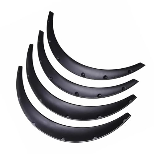 JHVVBFWF Rad Augenbraue Extra Breite Schutz Für A4 Quattro S4 2006-2017 Auto Rad Lauf Fender Flares Mud Splash Guards Auto Rad Augenbraue von JHVVBFWF