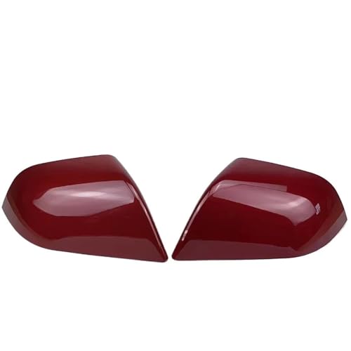 JHVVBFWF Rückspiegelabdeckungen Für Tesla Für Modell 3 Für Modell Y 2021 2022 2023. EIN Paar Türseitenspiegel Ersetzen Das Gehäuse Spiegelabdeckungen(Model Y Red 1 Pair) von JHVVBFWF