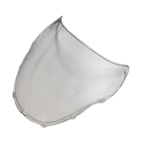 JHVVBFWF Windschutzscheibe Doppelmotorrad Windabweiser Abdeckung Protektor Windschutzscheibe Für CBR 600 F4 1999 2000(Clear) von JHVVBFWF