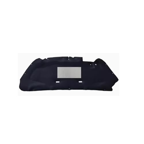 Motorhauben-Isoliermatte Für Motorhaube Schalldicht Wärmeisolierende Baumwollunterlage Für Peugeot 308 T7 2007–2013(Black Silver) von JHVVBFWF