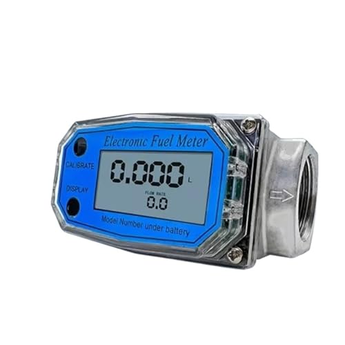 1 Zoll hochpräziser Turbinendurchflussmesser, elektronischer Flüssigkeitsdurchflusszähler mit LCD-Anzeige for Wasser, Benzin, Kerosin Geringe Wiederholbarkeit 1 Zoll hochpräziser Turbinendurchflussmesser, elektronischer Flüssigkeitsdurchflusszähler mit LCD-Anzeige for Wasser, Benzin, Kerosin Geringe Wiederholbarkeit von JHXHFJXZ