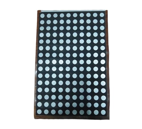 1000 Punkte Handheld-3D-Scanner-Modellierung Gut sichtbare magnetische Zielpositionierung Codierte Markierung Reflektierende Punkte Runder Aufkleber Präzise Tracking-Punkte(Inner 6mm outer 10mm) von JHXHFJXZ