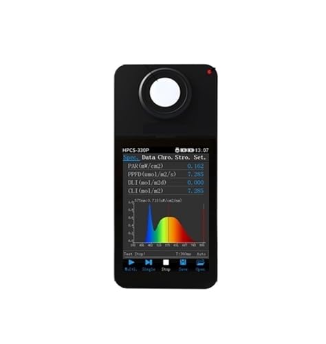 HPCS310P HPCS330P Handheld-Spektrometer for LED-Wachstumslichter PAR PPFD-Meter mit Wellenlängenbereich 350–800 nm, unterstützt PC-Software Großer Messbereich HPCS310P HPCS330P Handheld-Spektrometer for LED-Wachstumslichter PAR PPFD-Meter mit Wellenlängenbereich 350–800 nm, unterstützt PC-Software Großer Messbereich von JHXHFJXZ