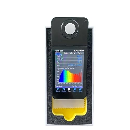 HPCS330 Hochpräzises drahtloses Verbindungsspektrometer CCT CRI Lichtmesser Laborspektrum-Analysegeräte Großer Messbereich HPCS330 Hochpräzises drahtloses Verbindungsspektrometer CCT CRI Lichtmesser Laborspektrum-Analysegeräte Großer Messbereich von JHXHFJXZ
